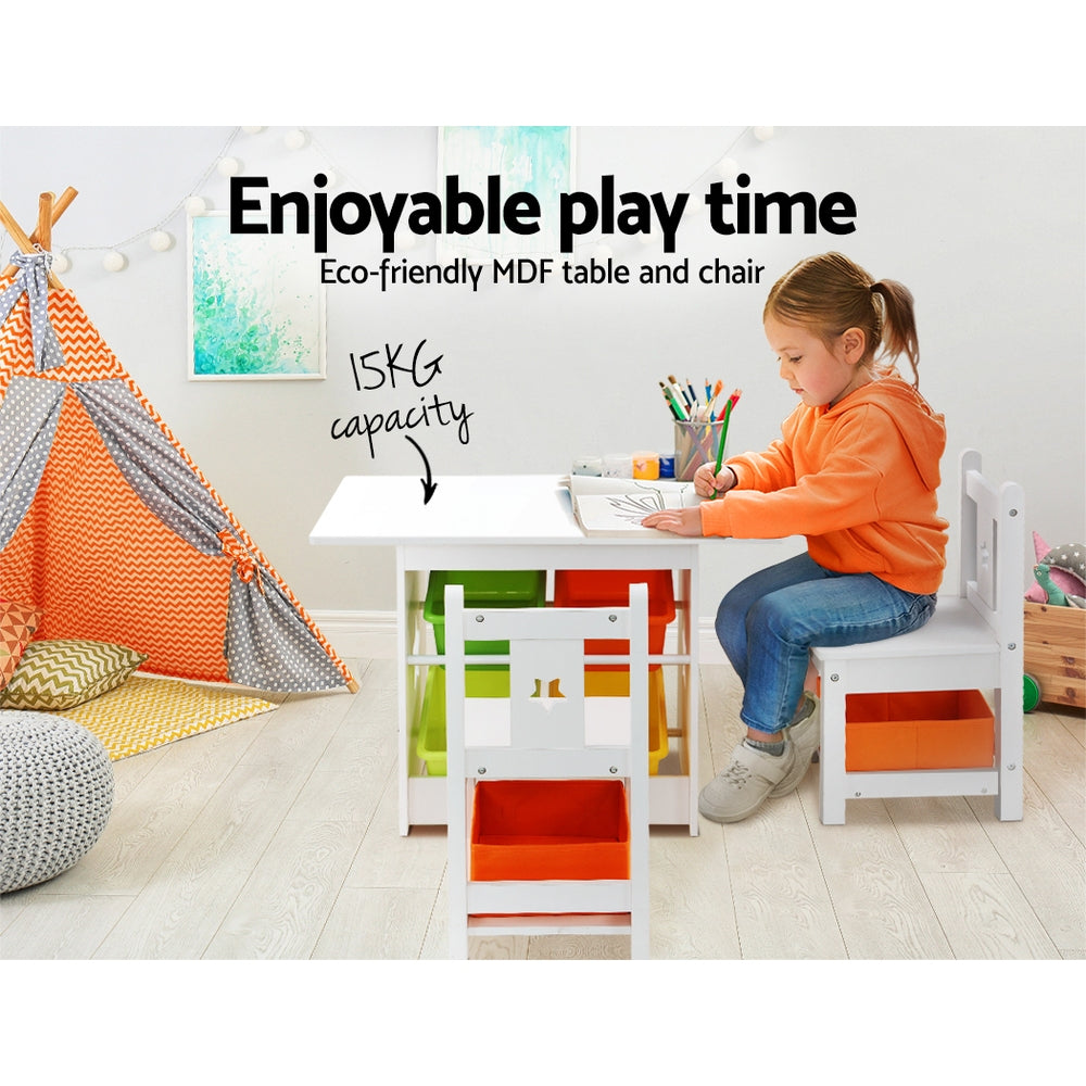 Keezi Kids 3pc Activity Table Set