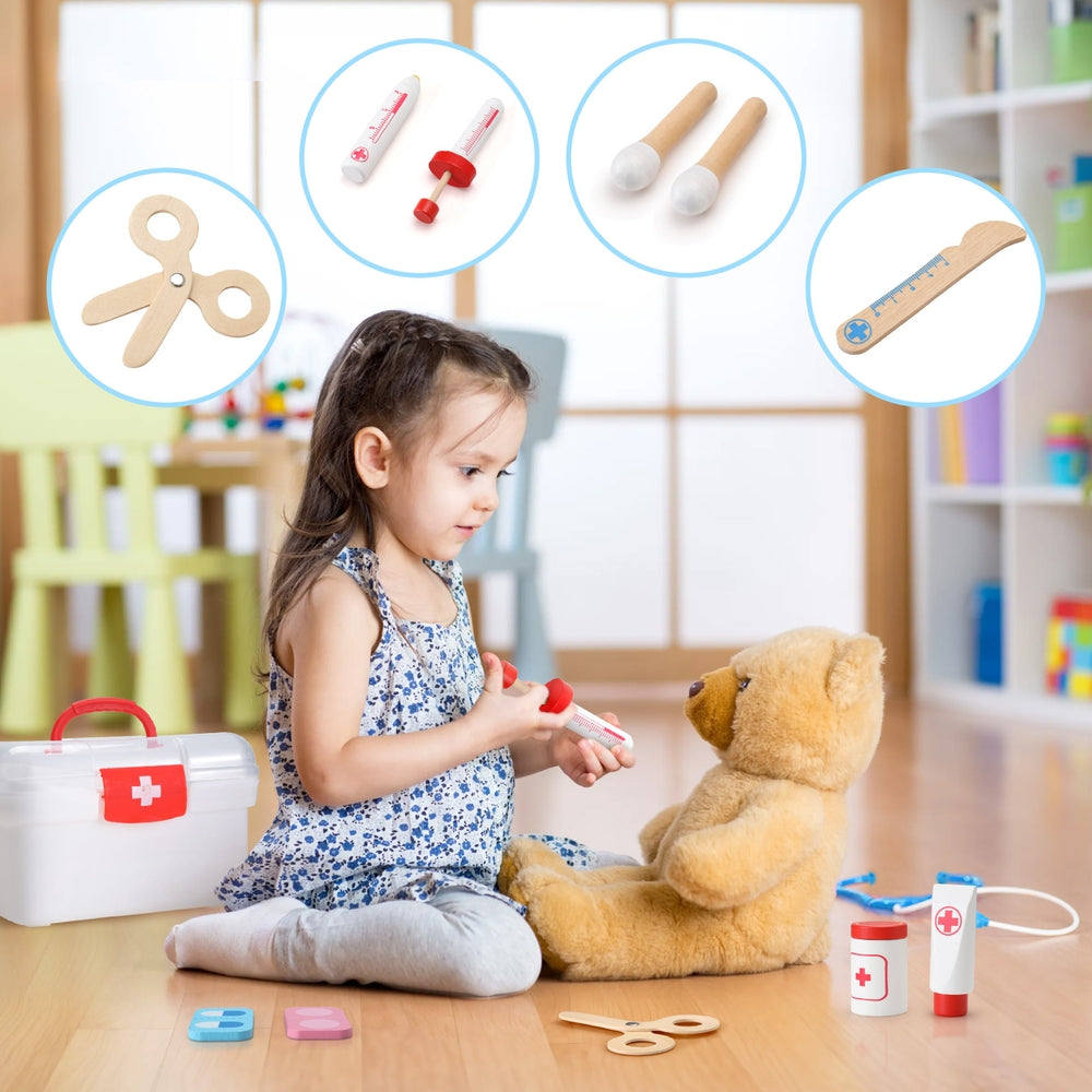 Keezi Kids Doctor Nurse Medical Play Set