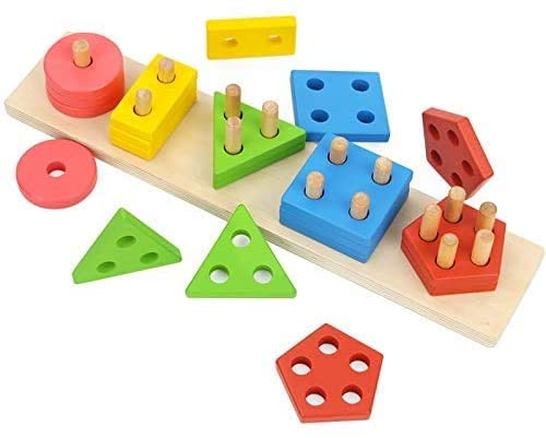 Wooden Educational Peg Puzzle