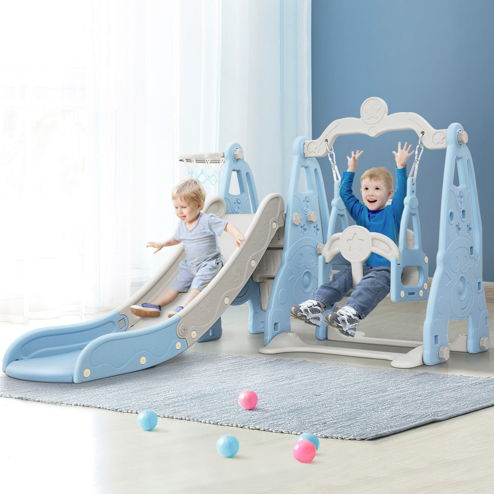 Keezi Kids Swing and Slide Set