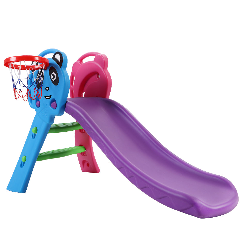 Keezi Kids Slide and Basketball Playground
