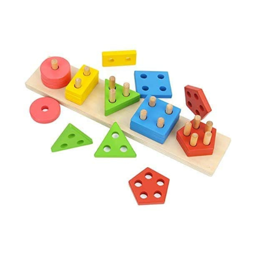 Wooden Educational Peg Puzzle