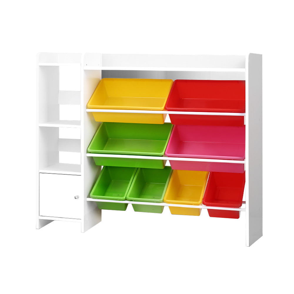 Keezi Kids 8 Bin Storage Unit