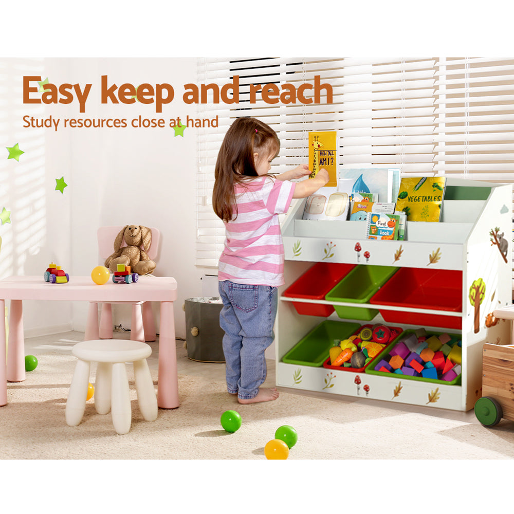 Keezi Kids 3 Tier Storage Unit