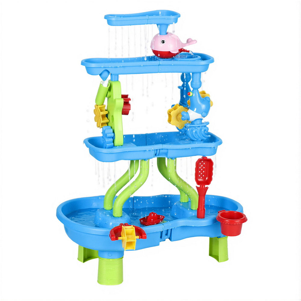 Keezi Kids waterfall water and sand play set