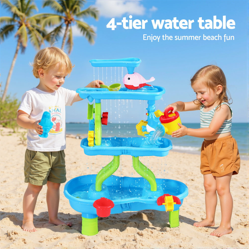 Keezi Kids waterfall water and sand play set