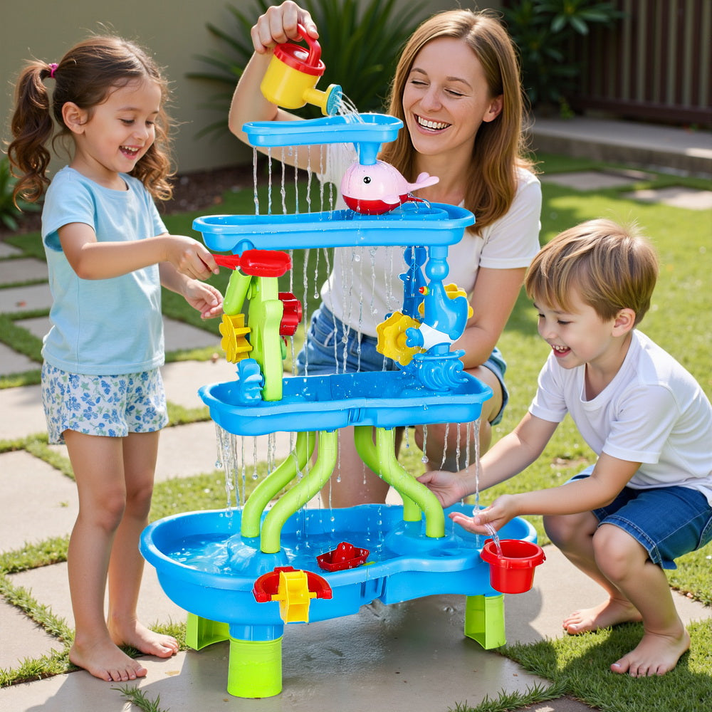 Keezi Kids waterfall water and sand play set